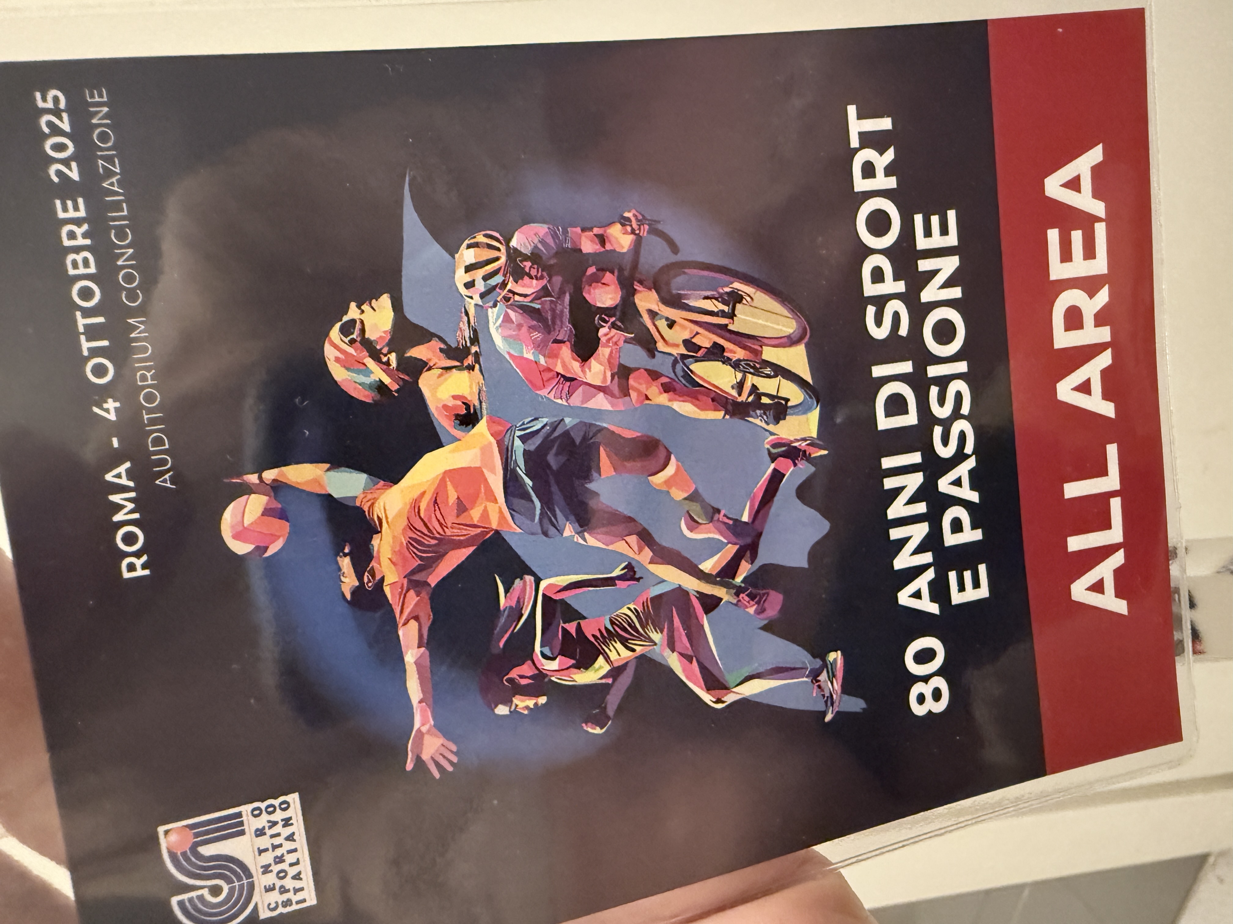 Labilia ha prodotto l’evento del CSI per i suoi 80 anni di attività!